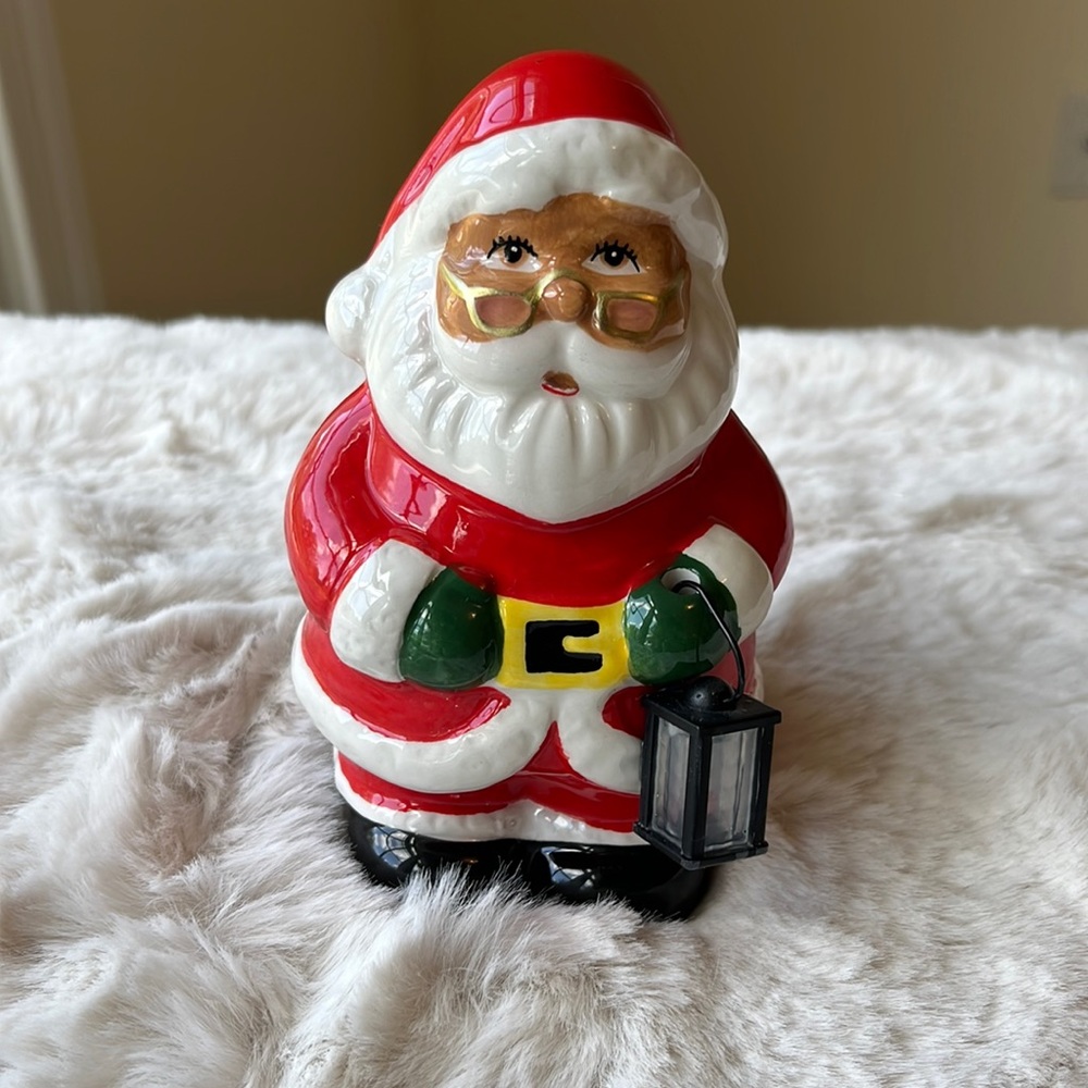 Mr. Christmas 5.5” LED Nostalgic Santa Figurine
